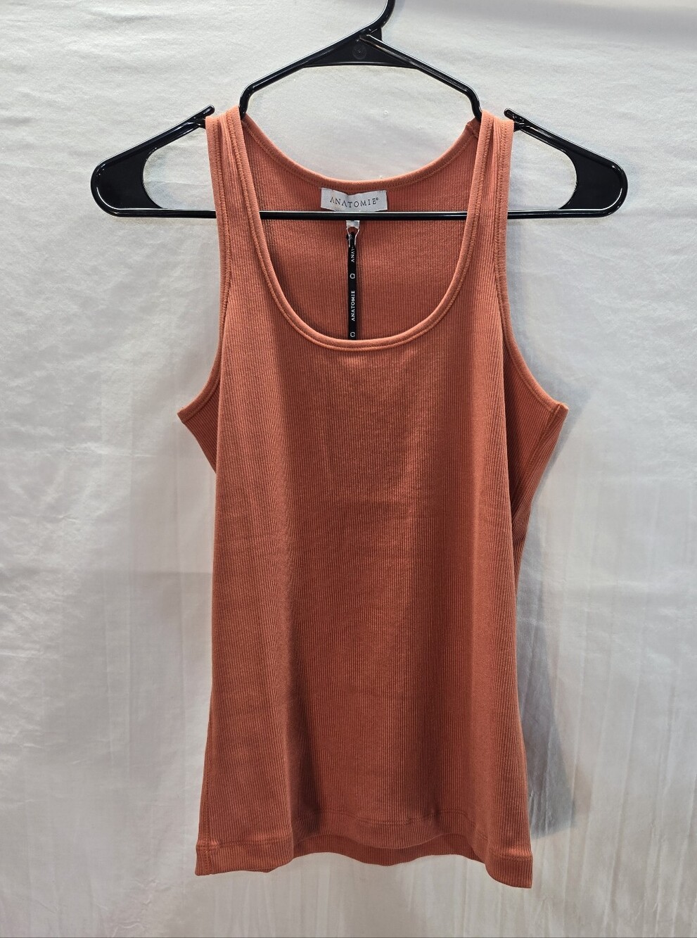 Anatomie Women's Small Ginger Maeve Ribbed Tank Knit Top New